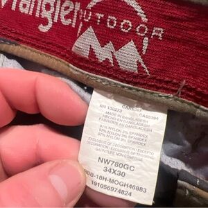 Wrangler Outdoor Cargo Pants Camouflage 34x30